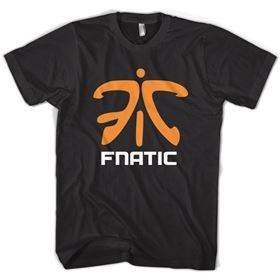 Fnatic Classic T-shirt - Black (XXL)