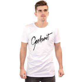 Geekunit HANDWRITTEN T-shirt - Hvid (XL)
